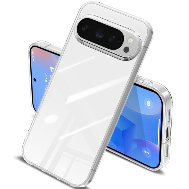 yakxixi Google Pixel 10 / 10 Pro ケース クリア 黄ばみ防止 耐衝撃 カメラ・画面保護 TPU 薄型 軽量