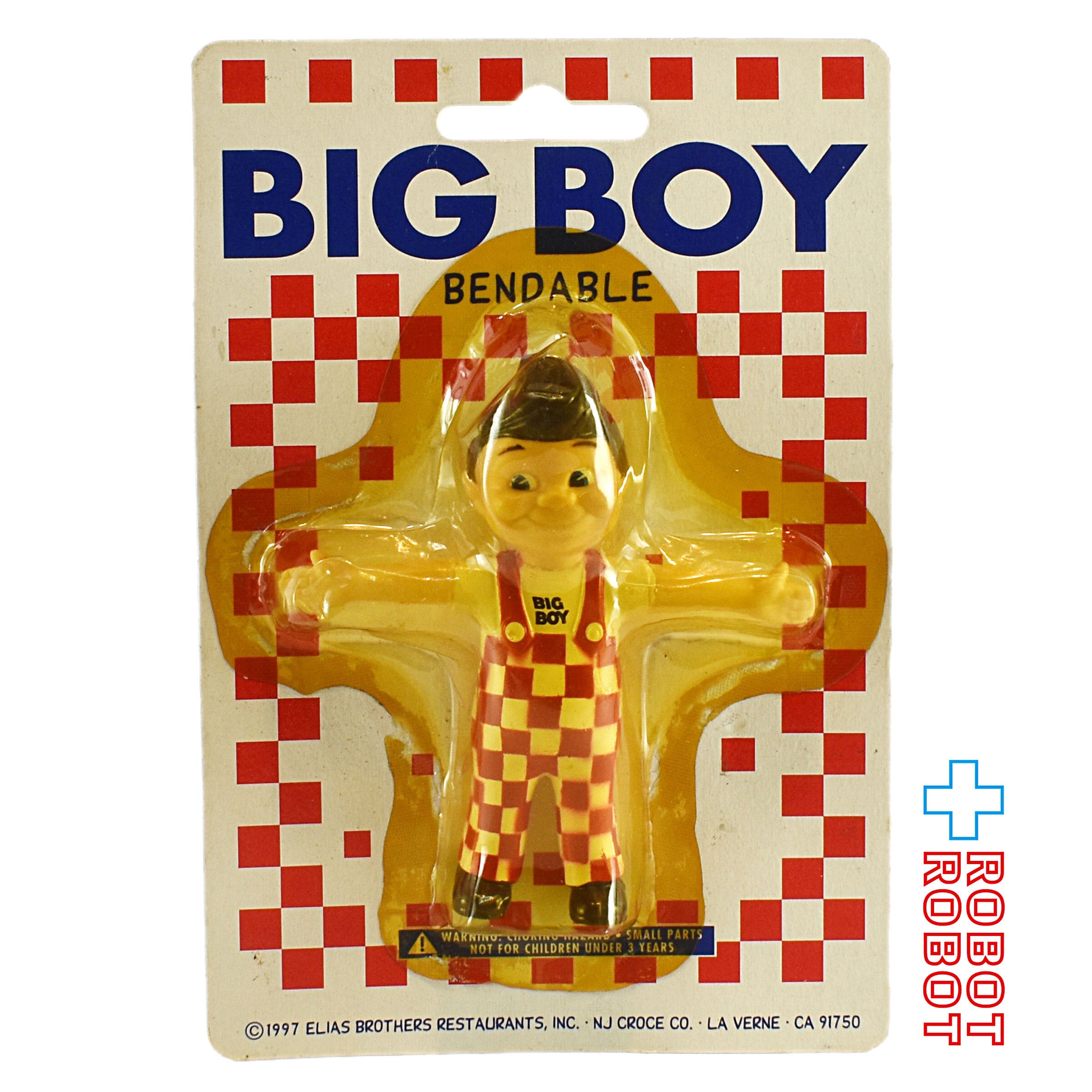 BIG BOY フィギュア 約22cm ビッグボーイ ベンダブルPVCフィギュア 1997 未開封 | ROBOTROBOT