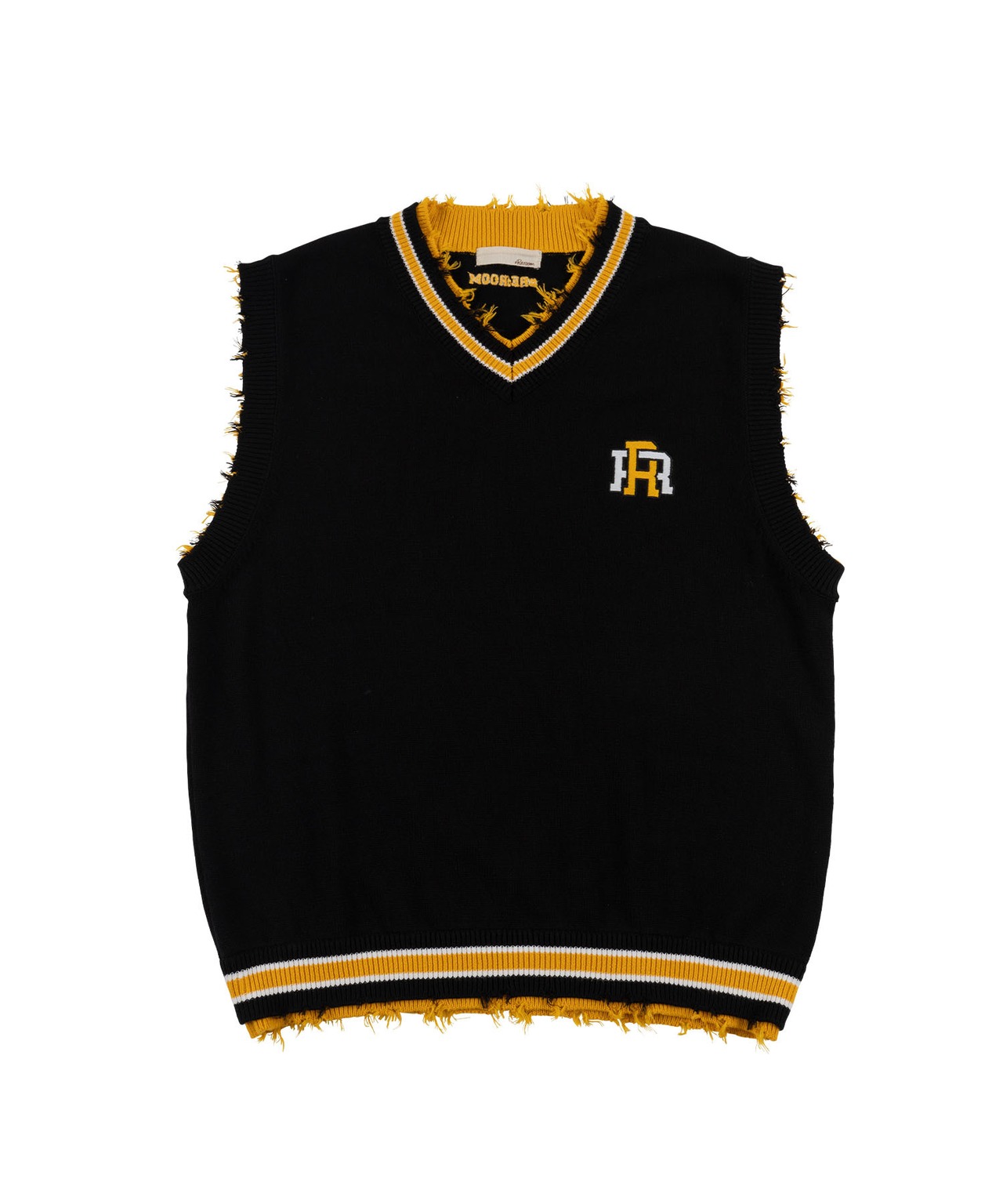 【#Re:room】ICON EMBROIDERY KNIT VEST［REK131］