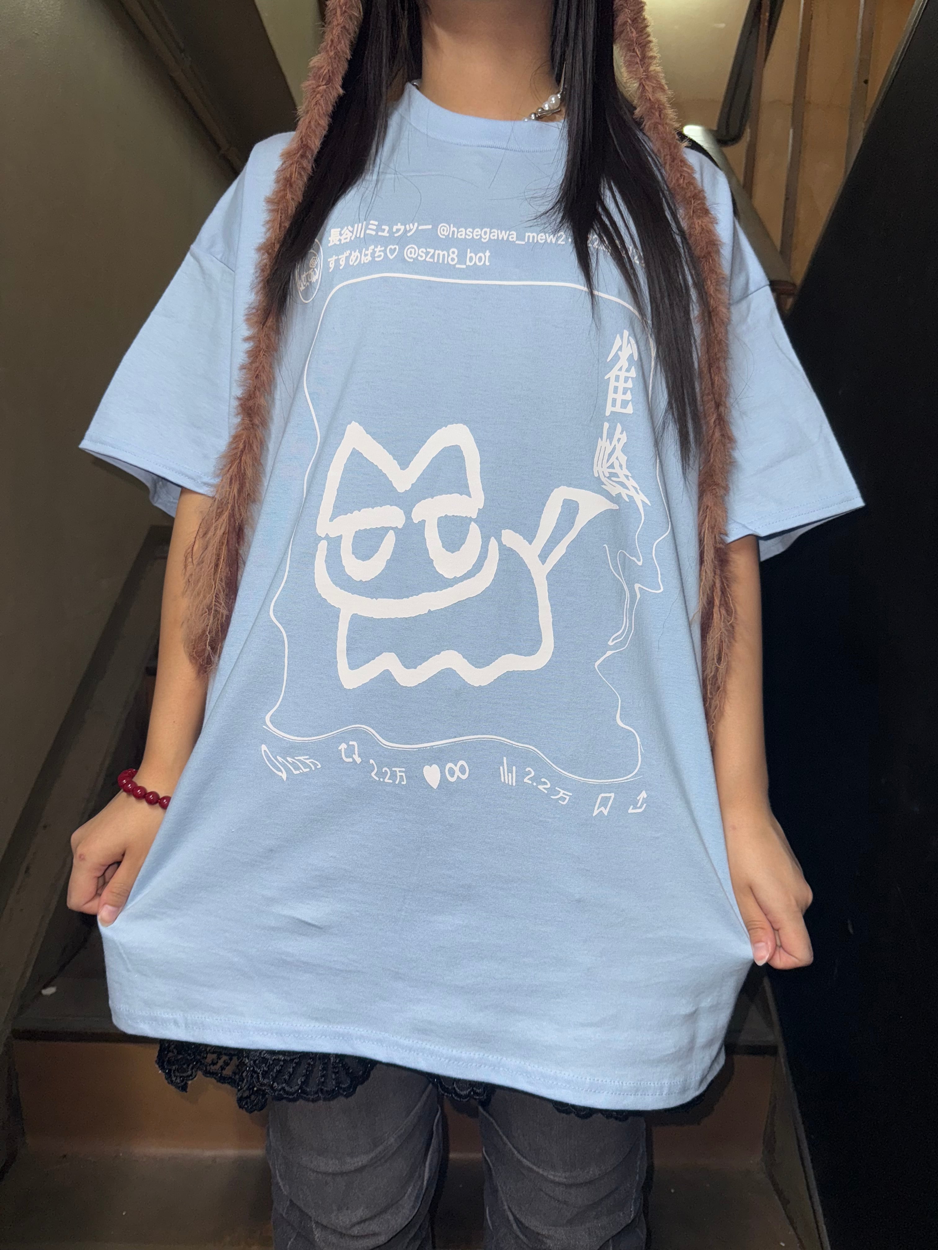 MUK長谷川ミュウツー×雀蜂 限定コラボTシャツ | プレミアム雀蜂