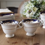 Victorian England｜1840〜1860s 英国アンティーク コバルト金彩 カップ＆ソーサー 6客セット thumbnail 13