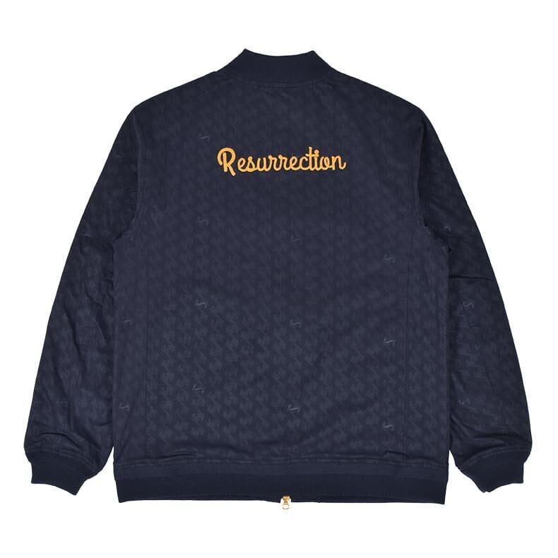 レザレクション　Resurrection ダウンベストmen's L Liugoo Leathers 本革 レザーダウンベスト ダイヤキルト メンズ