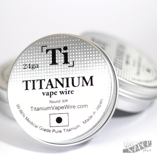 Titanium Vape Wire 26G-28G(Made in Japan)