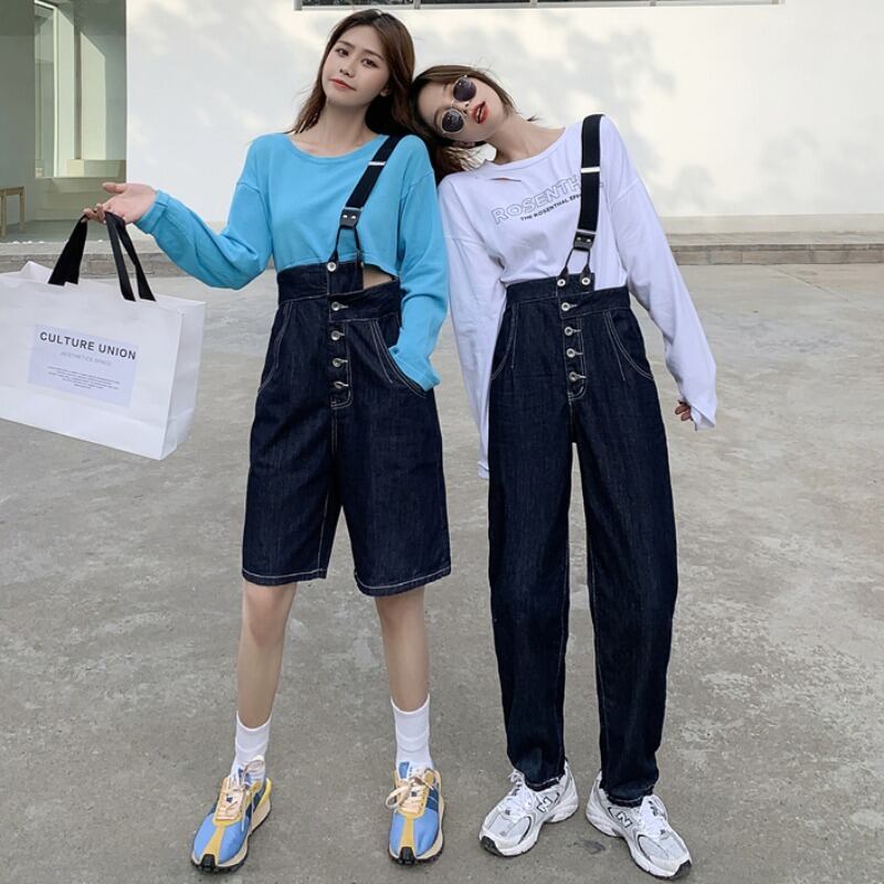 ジーンズ スプリングロングパンツ ハイウェストウェストルーズワイドレッグ 春物 ワイドパンツ 1号婦人15270003458