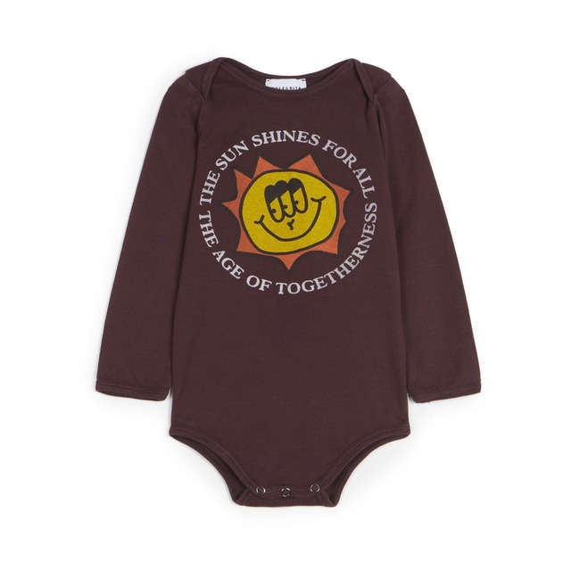 《WOLF & RITA 2022AW》ARTUR bodysuit / SUNSHINE BURGUNDY