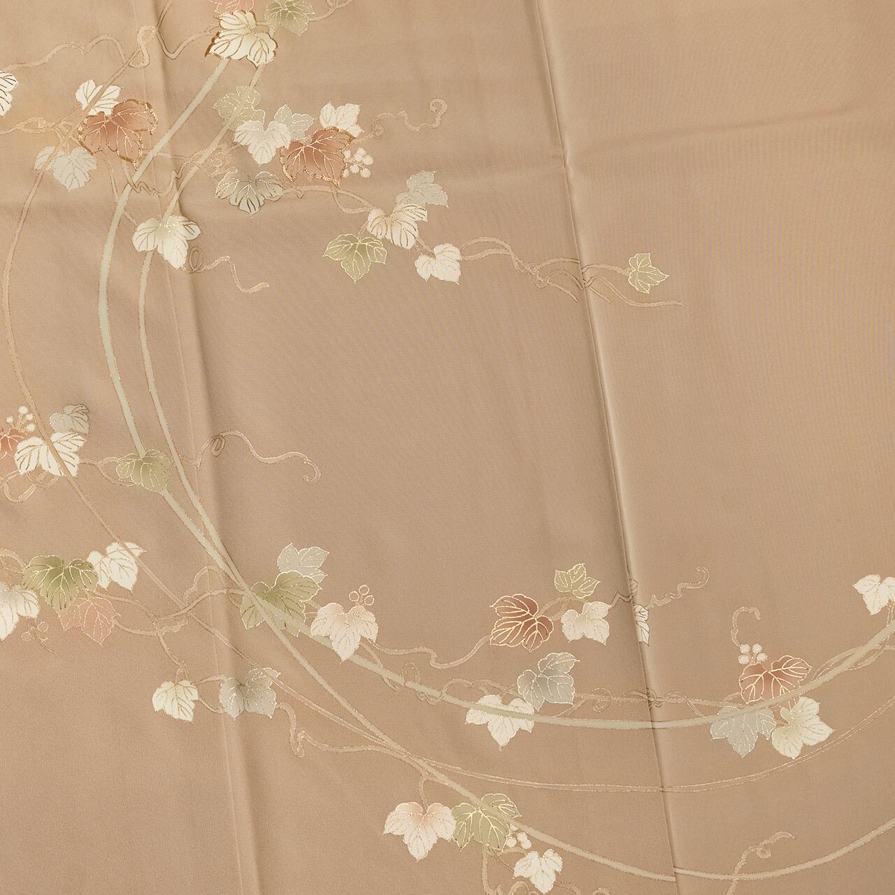 蔦の葉の模様 手描友禅訪問着 袷着物【未着用品】 | かわの屋