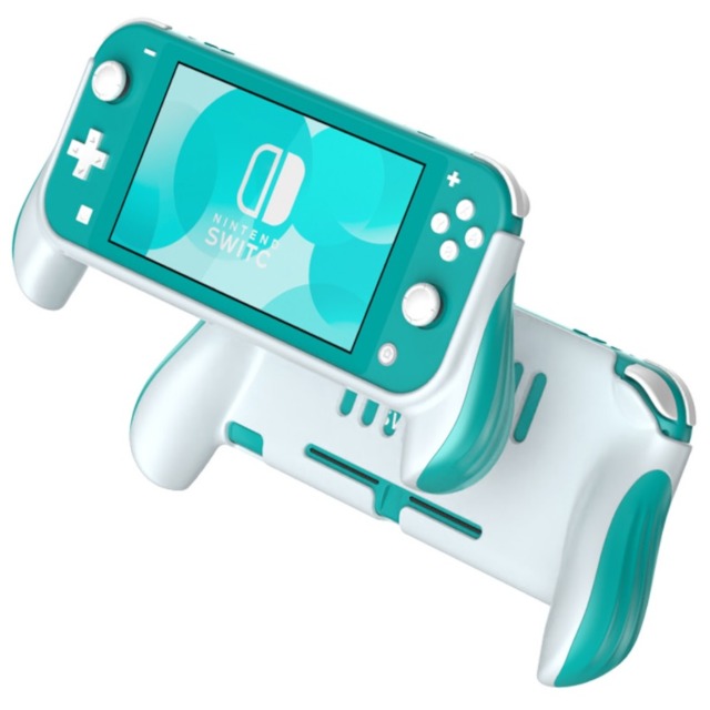 グリップ ブルー ケース スイッチ ライト専用 本体 カバー アクセサリー コントローラー 滑り止め ゲーミング 耐衝撃 保護 一体式 Nintendo Switch Lite Ezworks グリップ ブルー ケース スイッチ ライト専用 本体 カバー アクセサリー コントローラー 滑り止め ゲーミング 耐衝撃 保護 一体式 Nintendo Switch Lite Ezworks