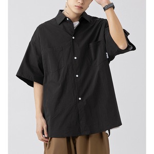 Loose fit short sleeve shirt 0842