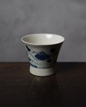 広東型猪口　古伊万里　山葡萄　A　/　江戸後期