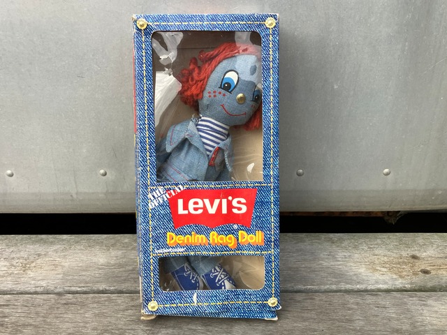 70s LEVIS RAG DOLL DEAD STOCK
