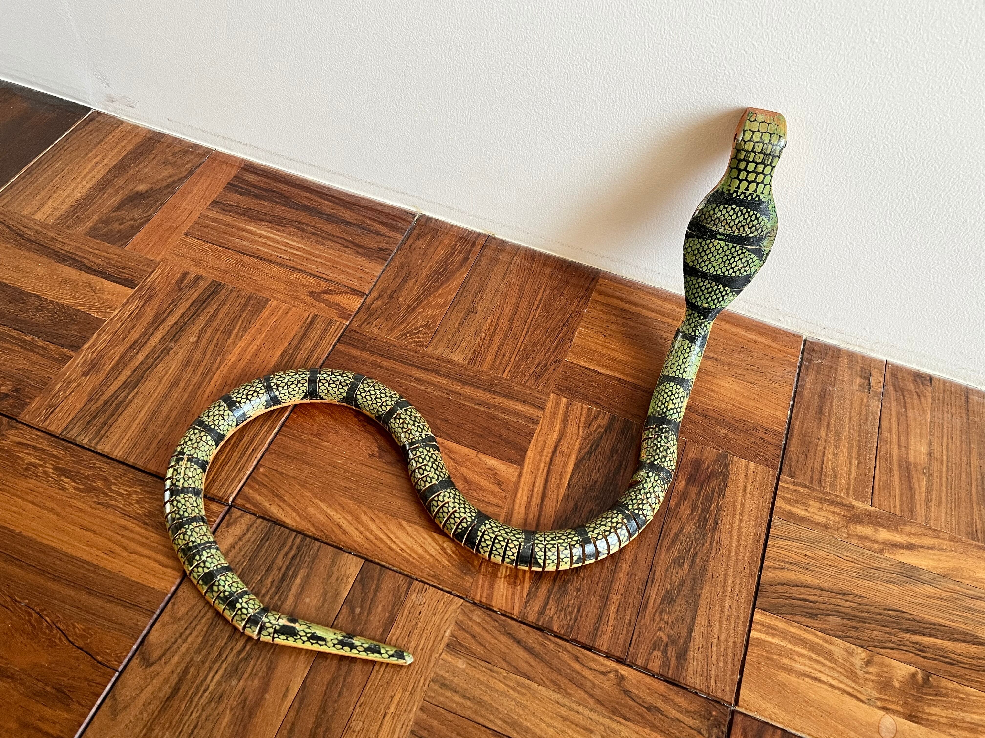 木製コブラのおもちゃ | 道具屋888