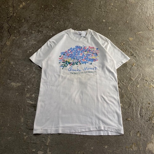 90s Claude Monet T-shirt【仙台店】