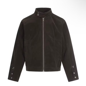 suede rider's jacket