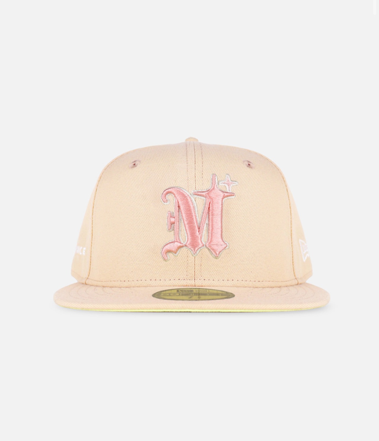 MLVINCE / NEW ERA® 59FIFTY authentic logo cap beige pink