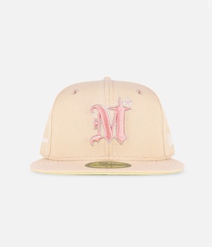 MLVINCE / NEW ERA® 59FIFTY authentic logo cap beige pink