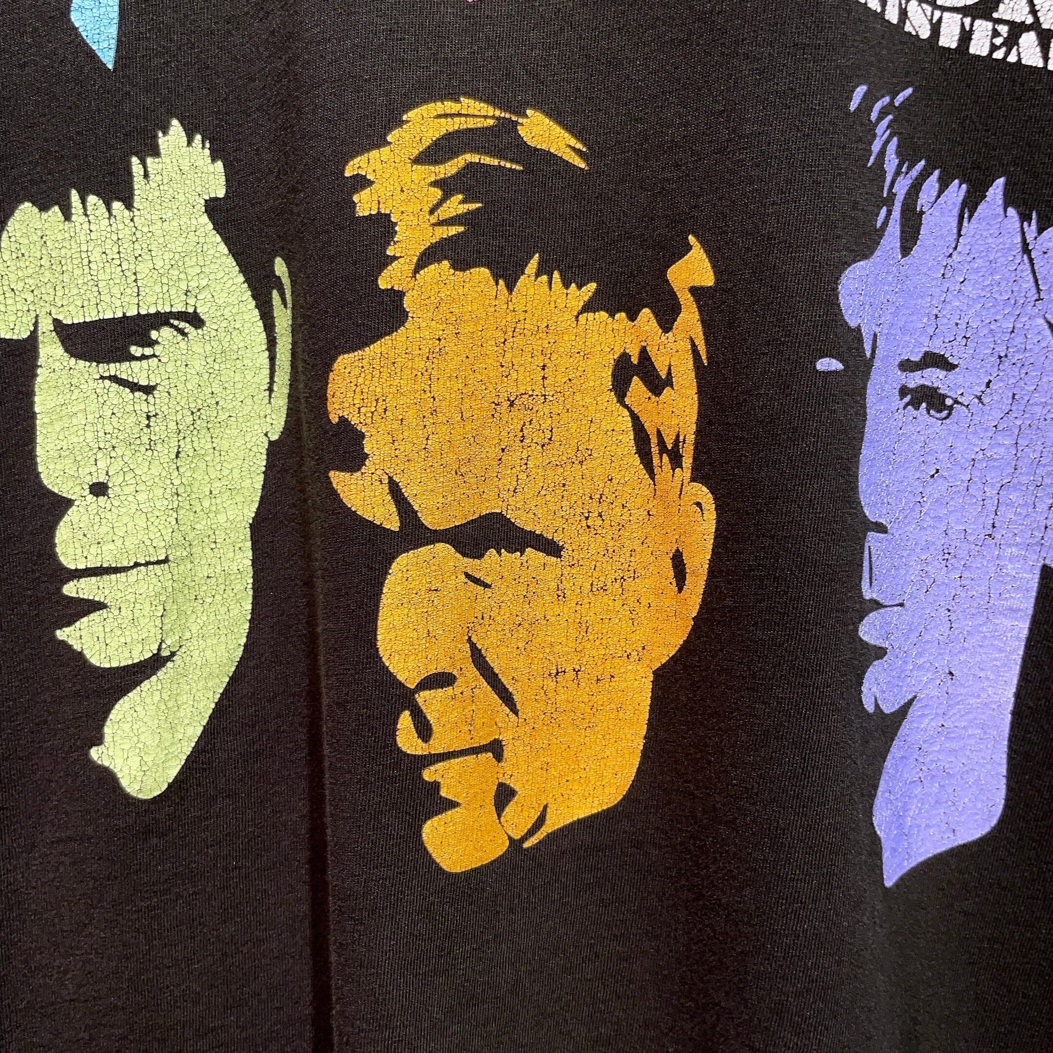 ” BOOM BOX ” face printed Black Tee