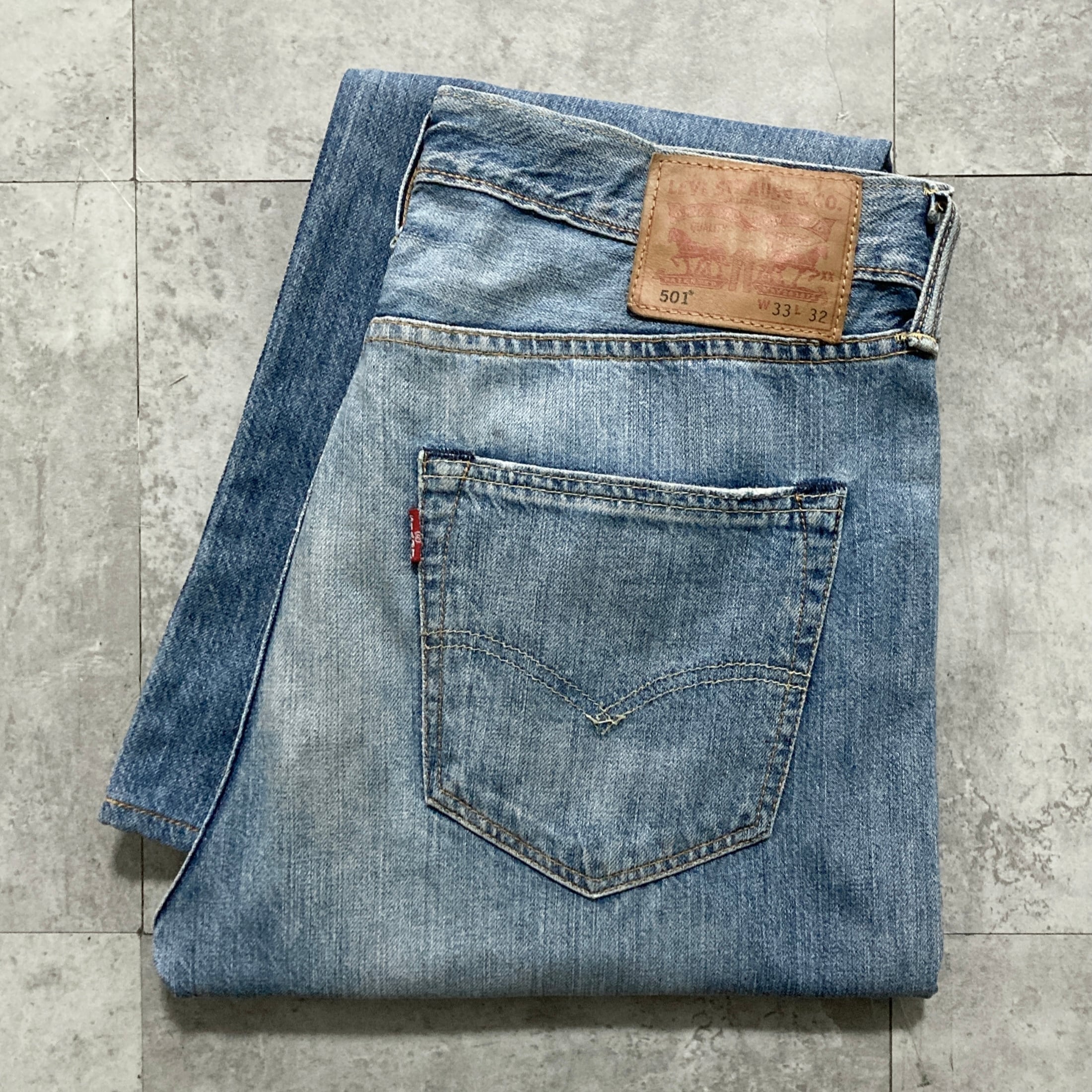 W32 L34】90's US.Levis 501 リーバイス サンアンジェロ工場(552