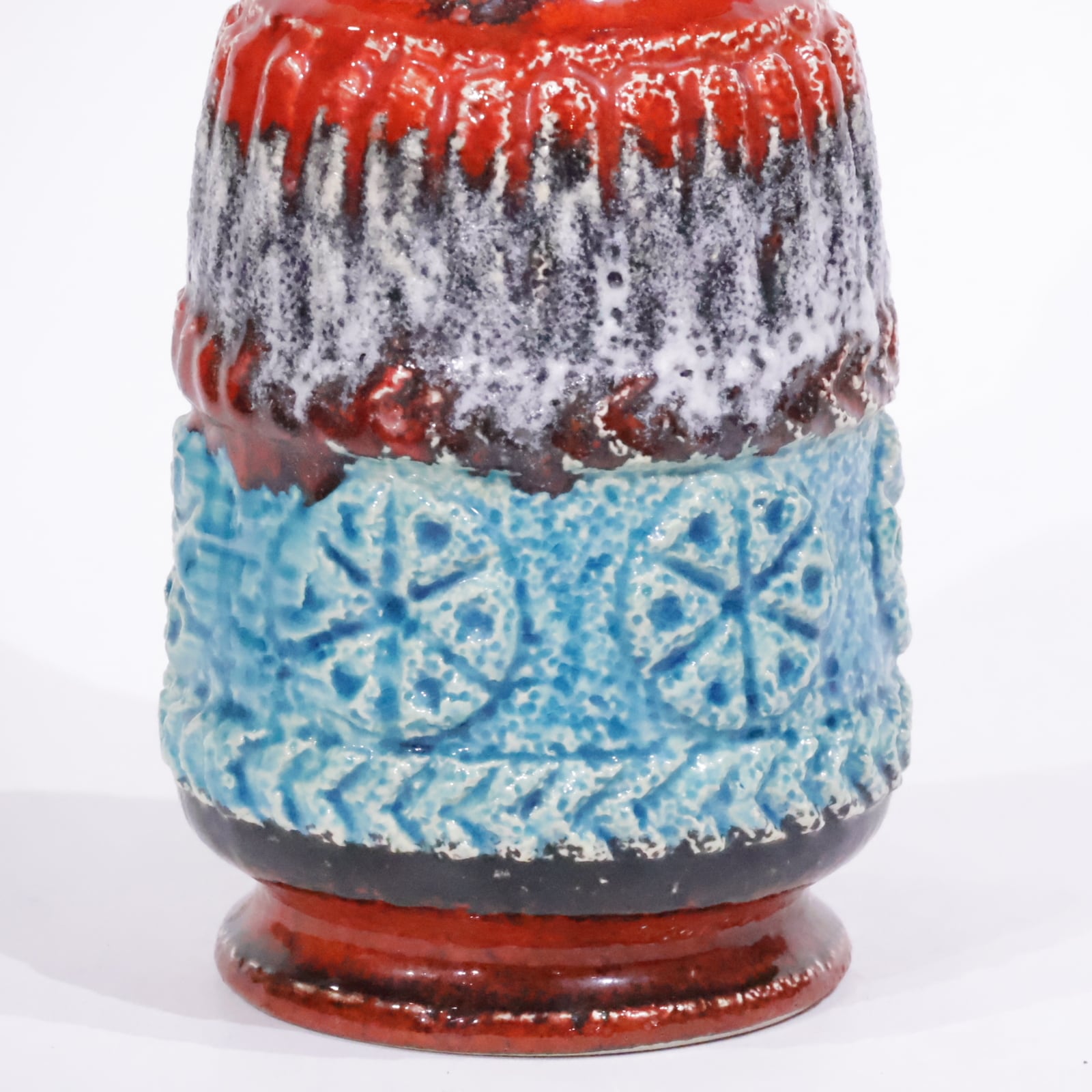 fatlava XXL BAY KERAMIK W.Germany アラビア Bay Keramik-- 20.1㎝ | Fat Lava & German Art Pottery