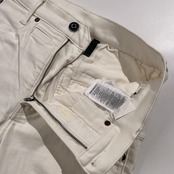 G-STAR RAW ジースターロウ D-STAQ 3D SLIM ストレッチ ホワイト スキニー パンツ 立体裁断 サイズ 28