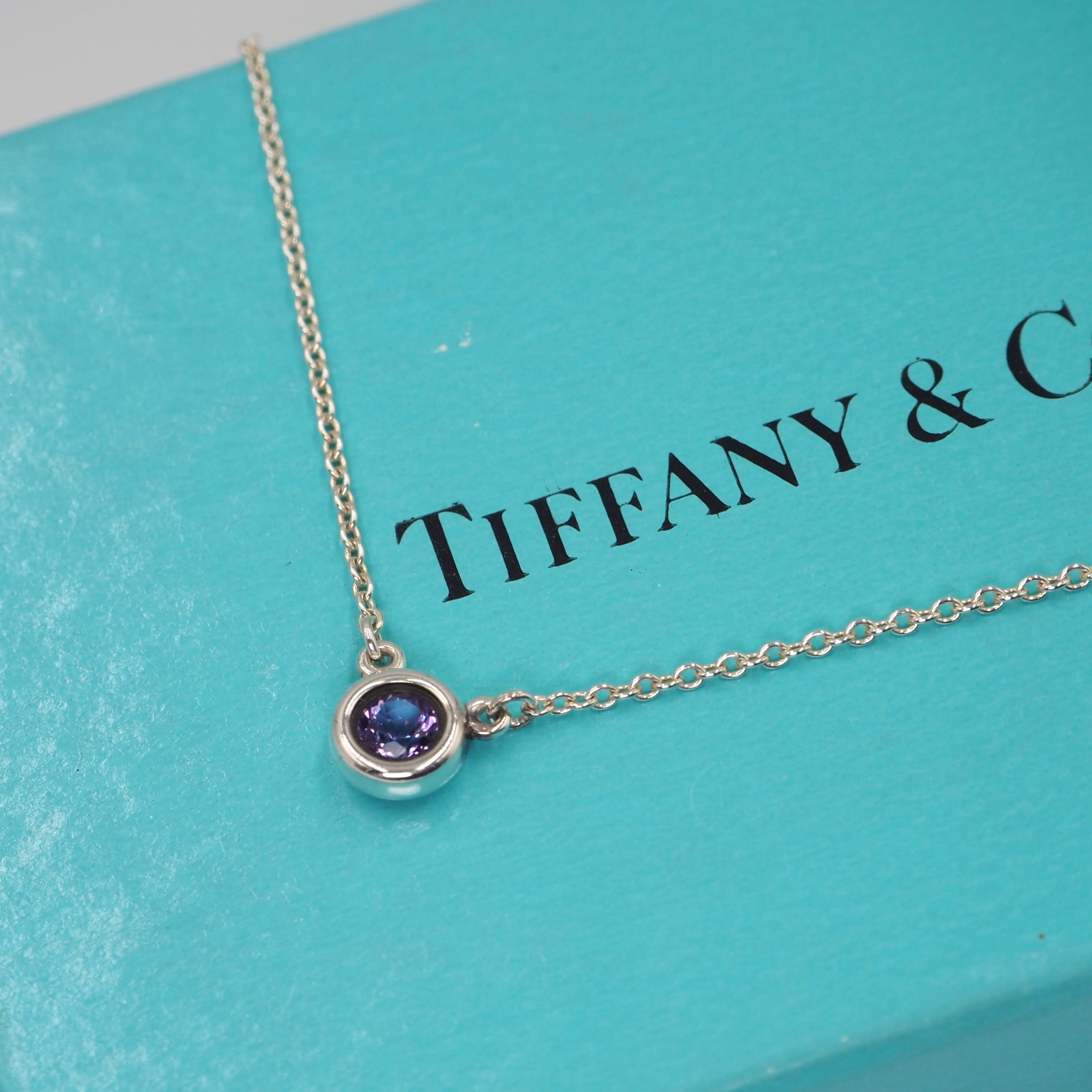 Tiffany&Co. エルサペレッティ カラー バイザヤード アメジスト