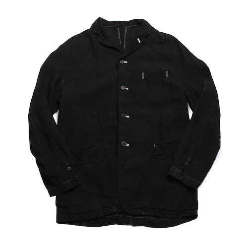 YUKIHIROTAKAHASHI COLLECTION 00s PieceDyingLinenTailoredJacket