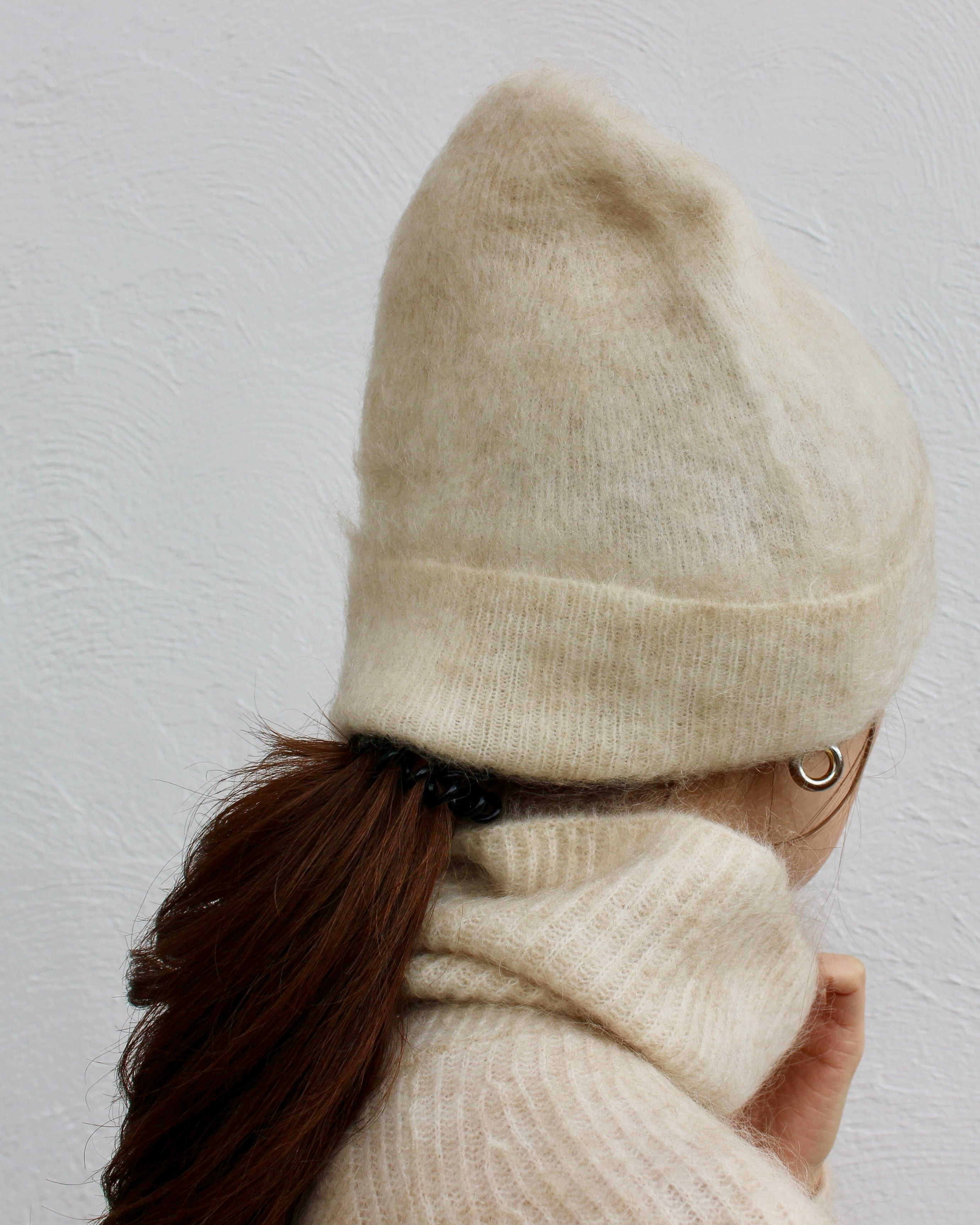 SAYAKA DAVIS/brushed mohair beanie | Coffee Restaurant & Boutique mari