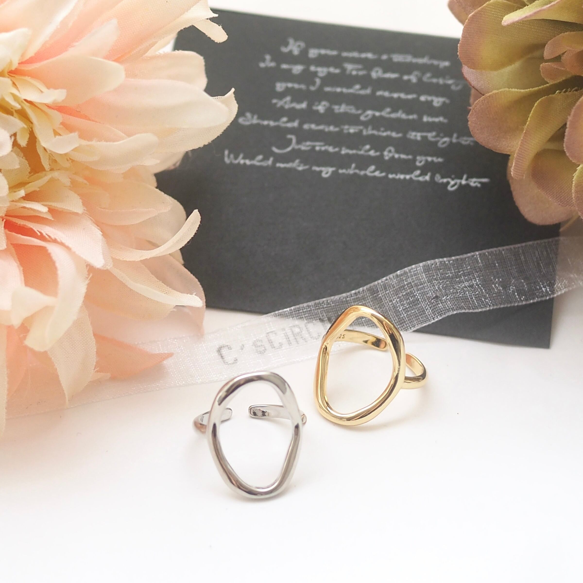 ZERO point field Ⅱ silverring ✴︎ ニュートラルなゼロの視点