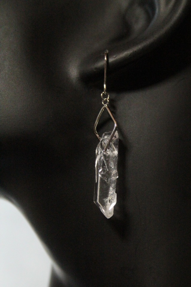 【113】宮崎クリスタル nishimera ピアス