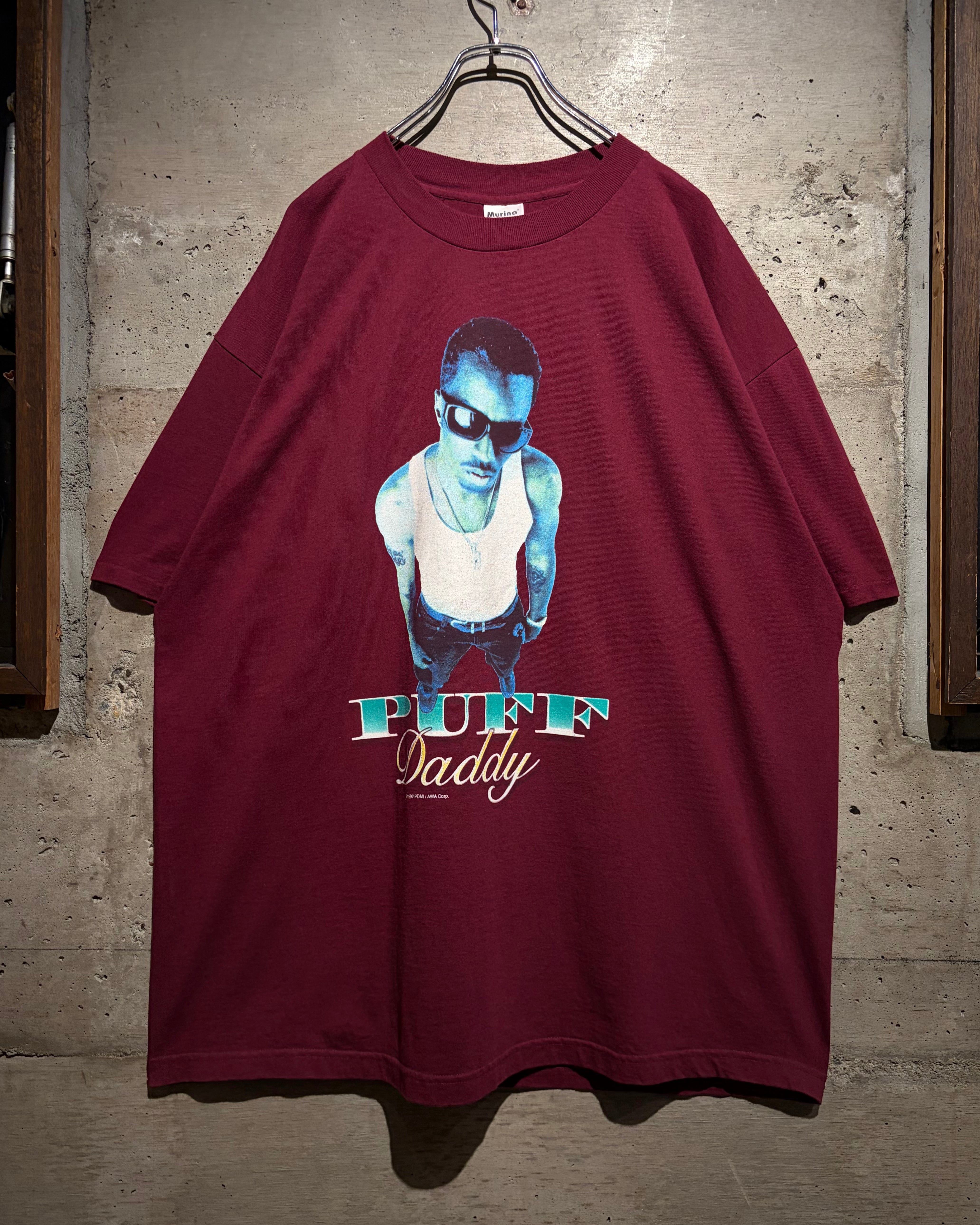 Caka】90's “PUFF Daddy” Vintage XXL T-Shirt | Caka(カカ）下北沢