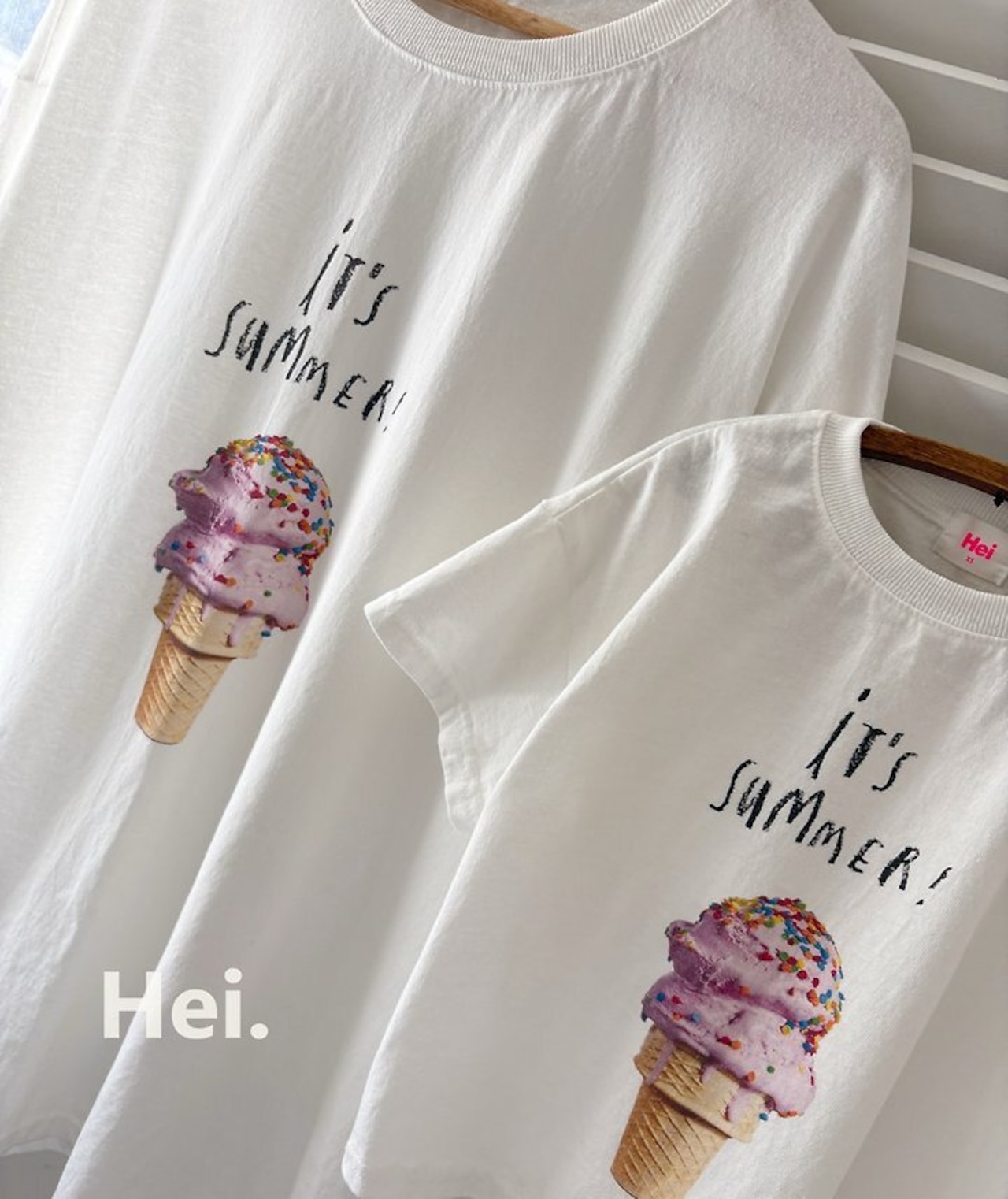 【取寄/韓国直送】Hei 26/SM アイスクリームTシャツ |夏服|韓国子供服