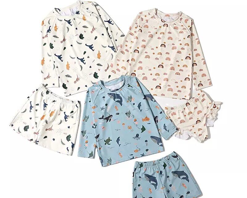 水着セットアップ / ラッシュガード / プール / 女の子 / 男の子 / 〜110( A〜C )