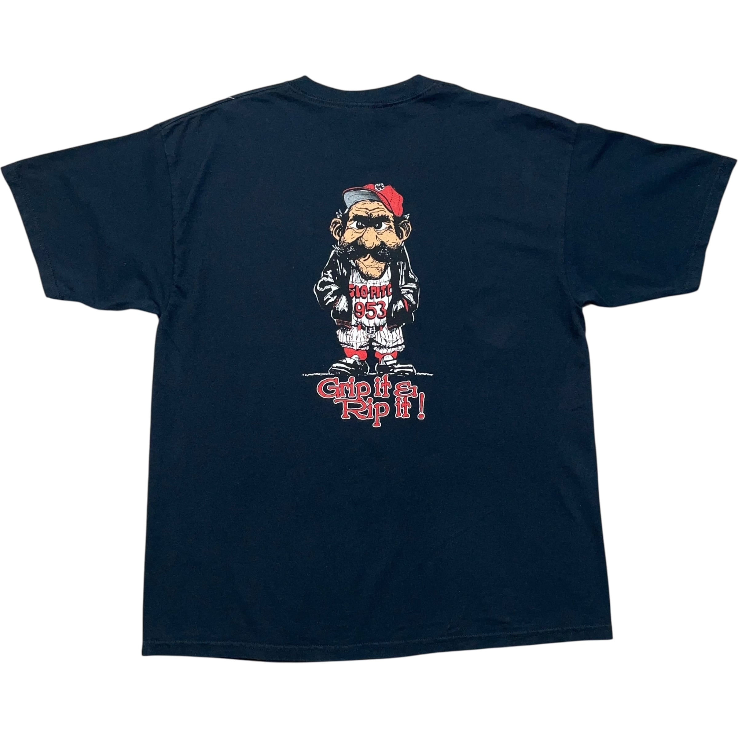 《XL》 GILDAN ギルダン Tシャツ 消防士 プリント ブラック no.8778