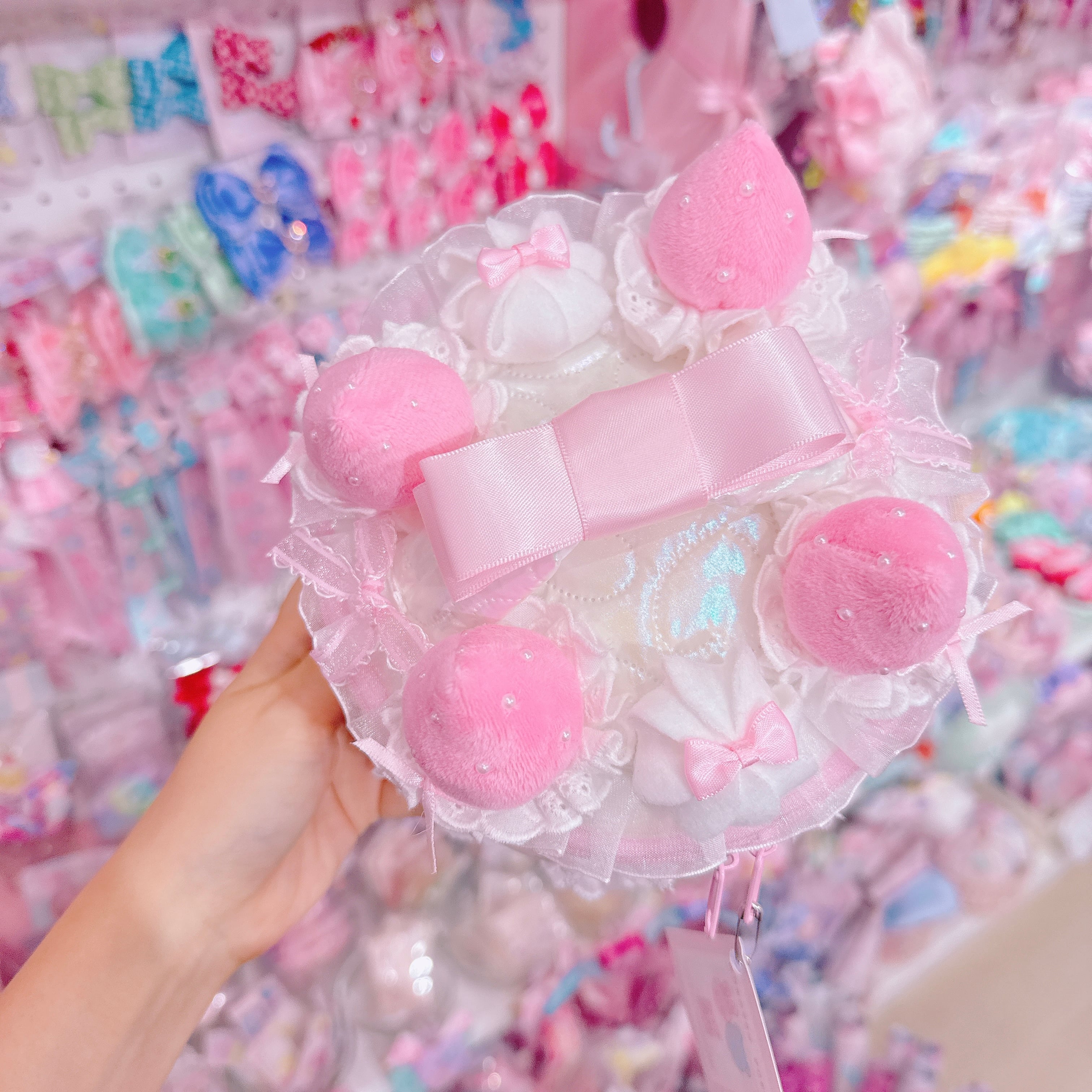 【E7】144-3ケーキポーチ(丸)