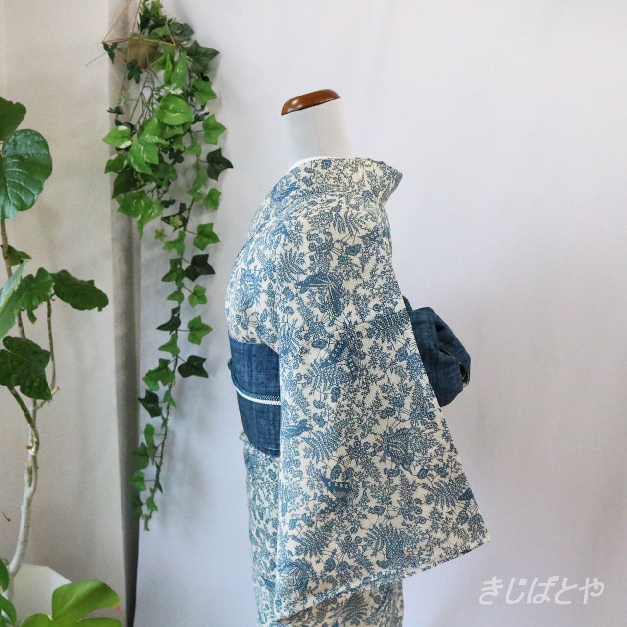 訪問着　辻ヶ花　絞り　たたき染　くすみカラー　グリーン　着物　023a d 1492853028.jpg?1645845643