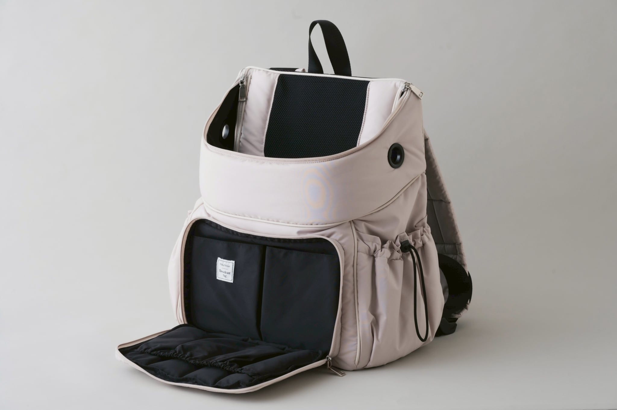 FuFu フワモコリュックキャリー Lサイズ アイボリー | Milla Noue ミラヌー