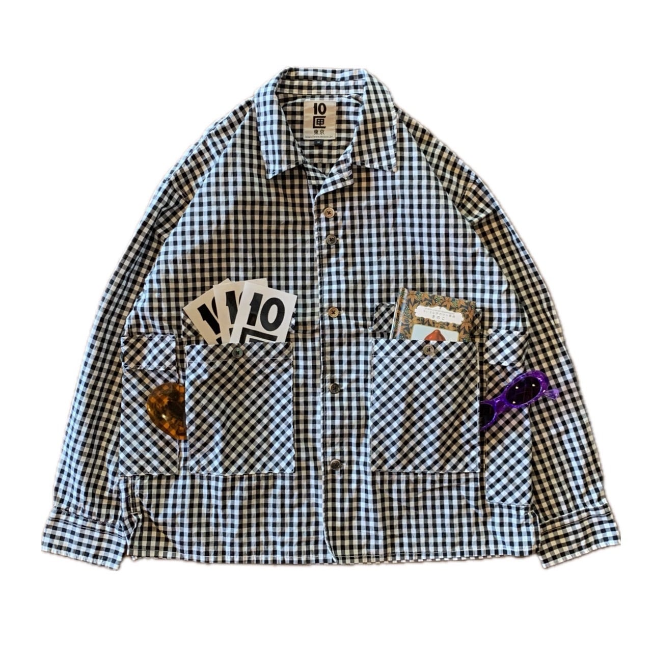 Drug dealer shirt Gingham check | TENBOX