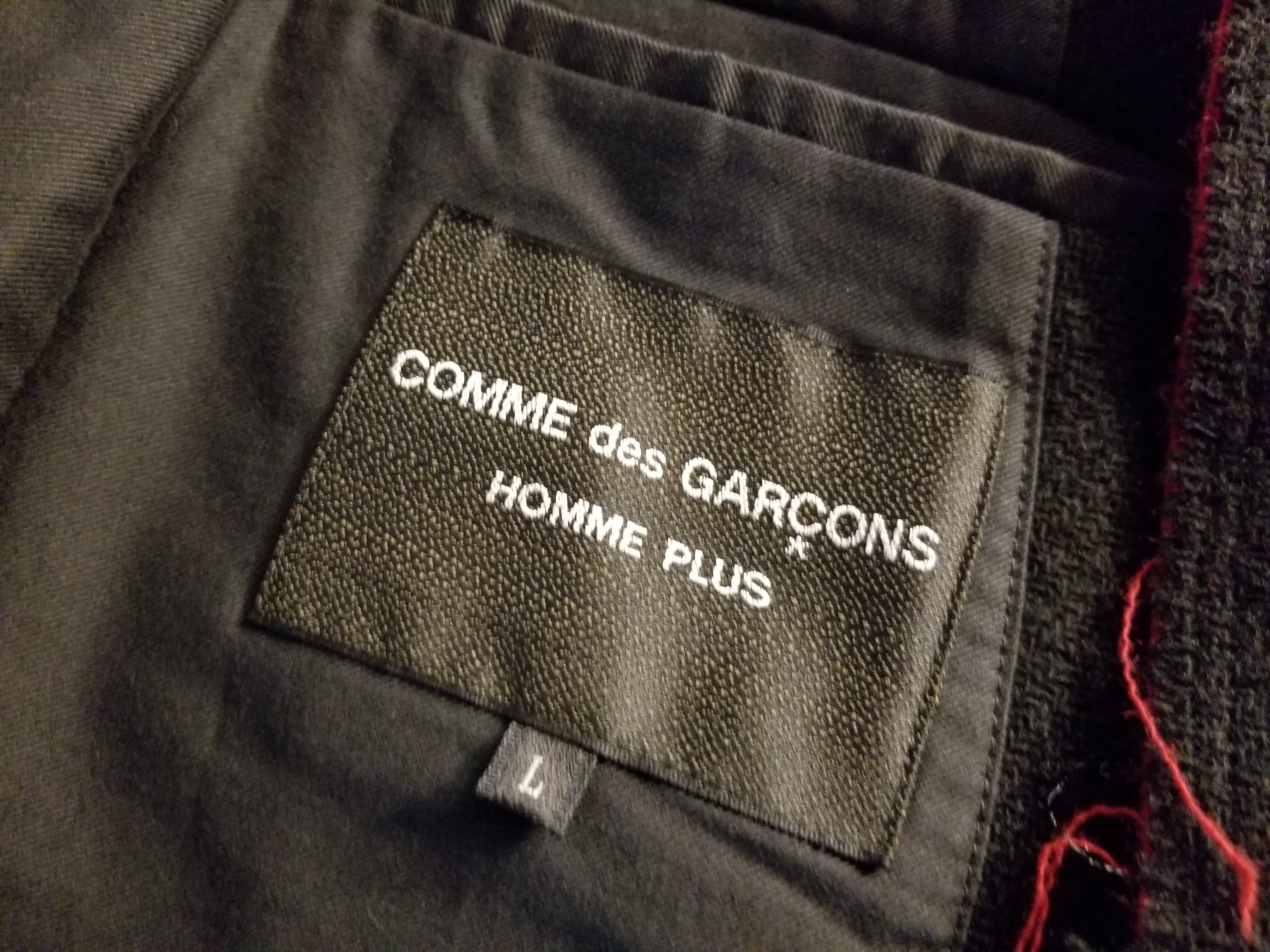 COMME des GARCONS HOMME PLUS/コムデギャルソン 02AW 反転デザインP