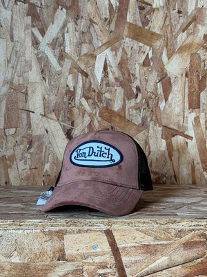 VonDutch VELVET CAP (BROWN)