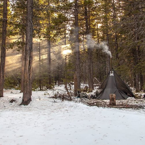 ポータブルチタン薪ストーブ SXLサイズ スパークアレスターウルトラ新