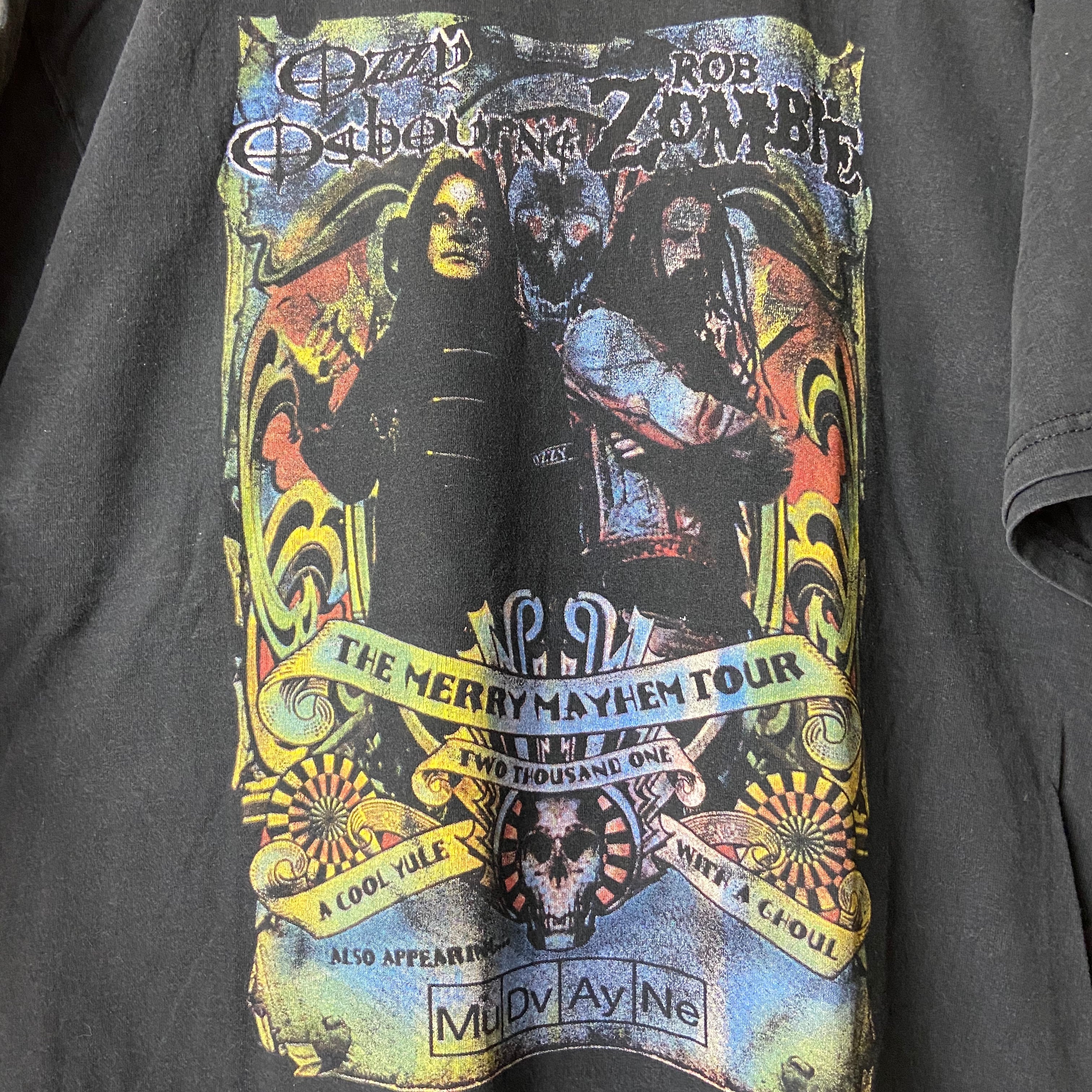 2001's OZZY OSBOURNE×ROB ZOMBIE tour tee | NOIR ONLINE