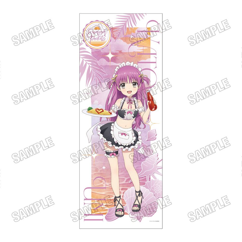 Summer Pockets 等身大タペストリー 久島鴎 久島鴎 等身大タペストリー 「Summer Pockets」 C93グッズ