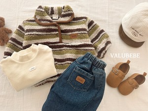 【予約/特典】valu bebe / Wrinkle Collar Anorak