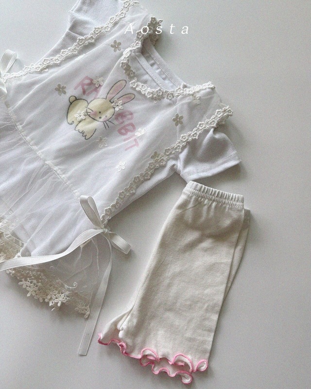 予約⌇aosta / Lace vest