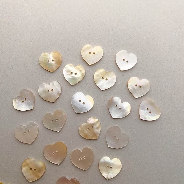 シェルハート2穴ボタンM（20mm）