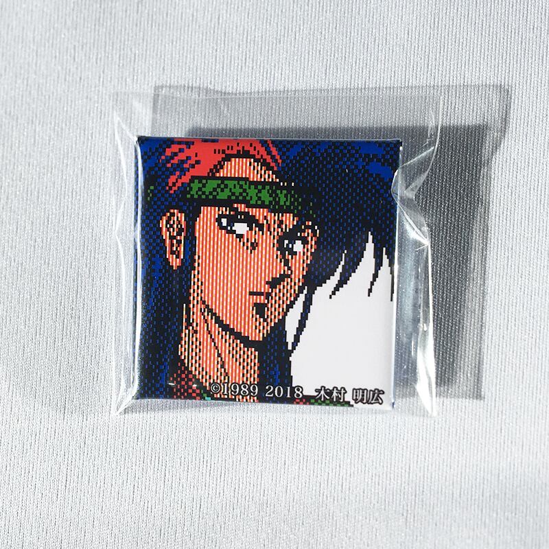 エメラルドドラゴン・スクエア缶バッジ「ヤマン」 | ピクセル
