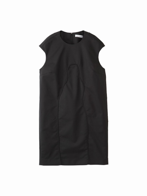 Cocoon dress  / black / W15DR04