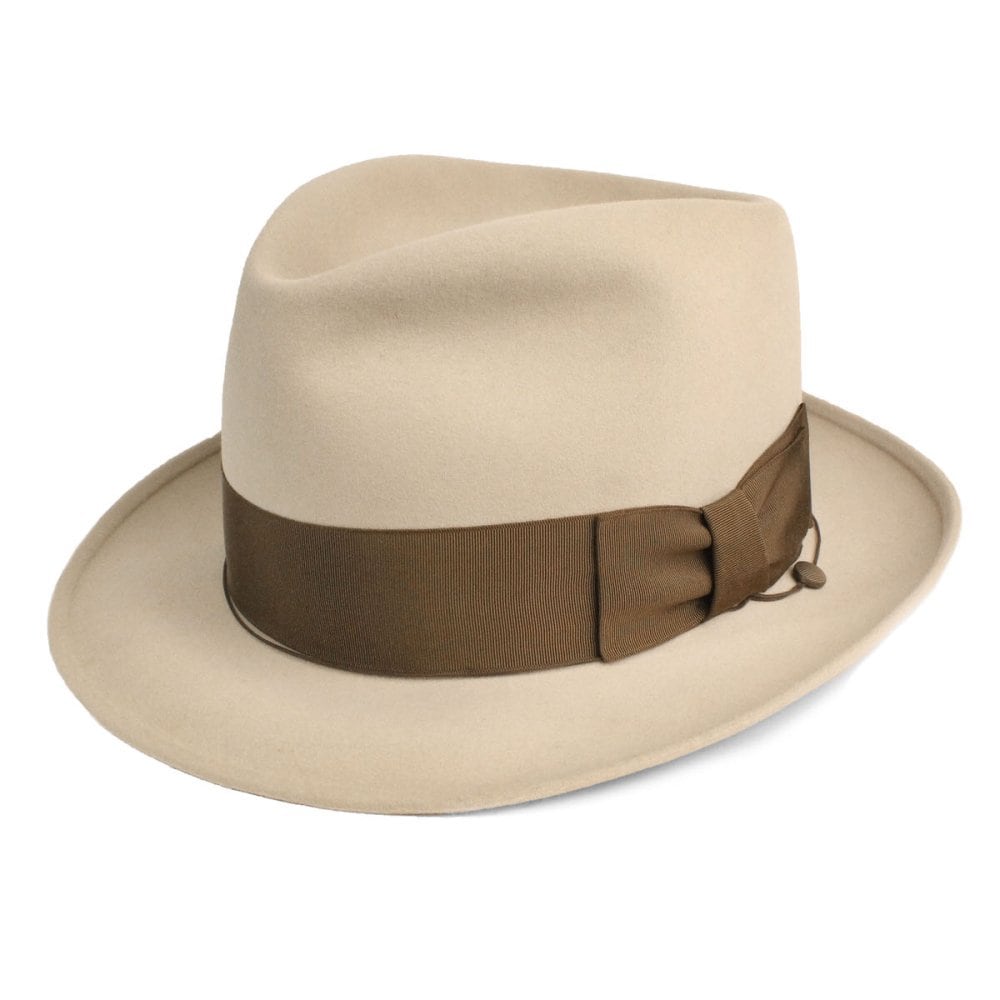 Mallory Vintage Fedora Hat [Early 1950s-] [MALLORY FIFTEEN] 7 1/4