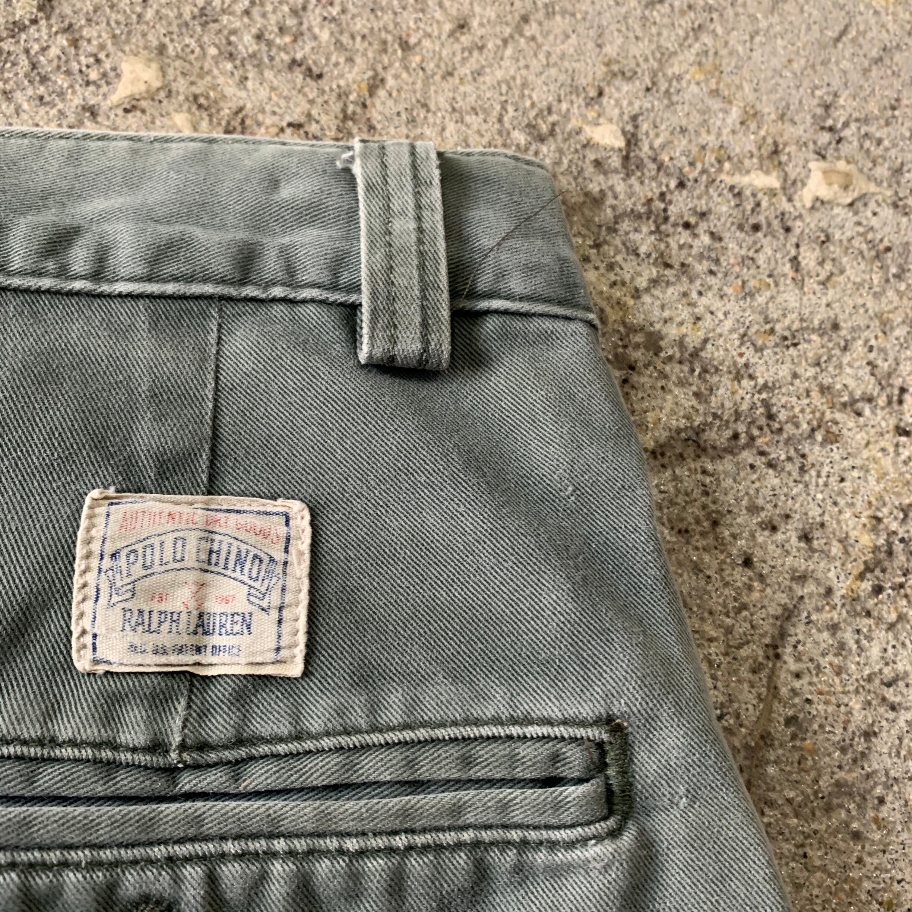 90s Polo Ralph Lauren paint chino pants | What'z up