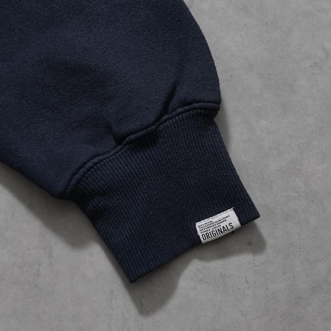 ディスイズネバーザット ネバザ パーカー スウェット 古着 刺繍 紺 16305 ディスイズネバーザット ネバザ パーカー スウェット 古着 刺繍