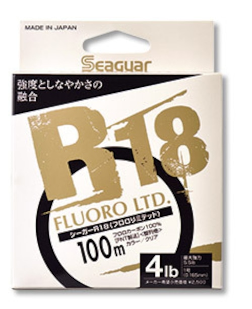 Seaguar R18 フロロリミテッド 20lb